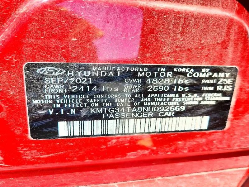 2022 GENESIS G70 2.0T  
