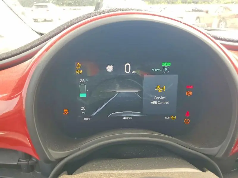 2024 FIAT 500 E RED  