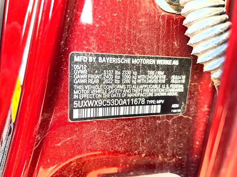 2013 BMW X3 XDRIVE28I  