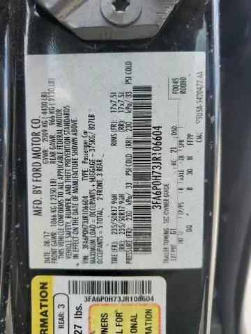 2018 FORD FUSION SE
