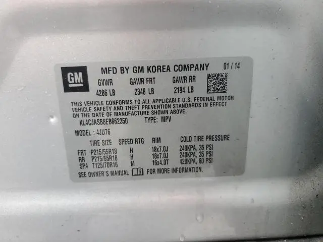 2014 BUICK ENCORE   