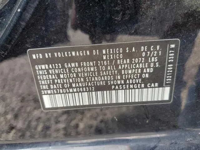 2021 VOLKSWAGEN JETTA SEL  