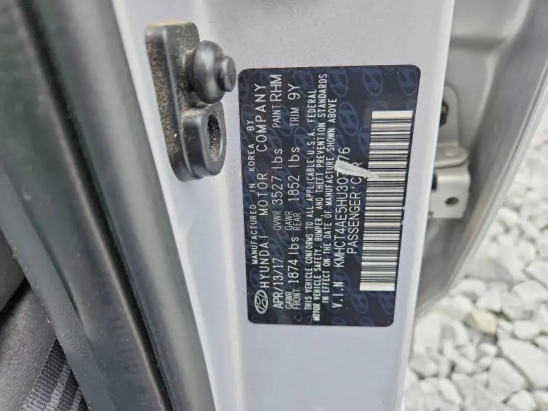 2017 HYUNDAI ACCENT SE  