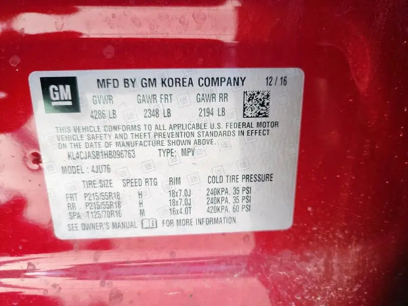 2017 BUICK ENCORE PREFERRED  