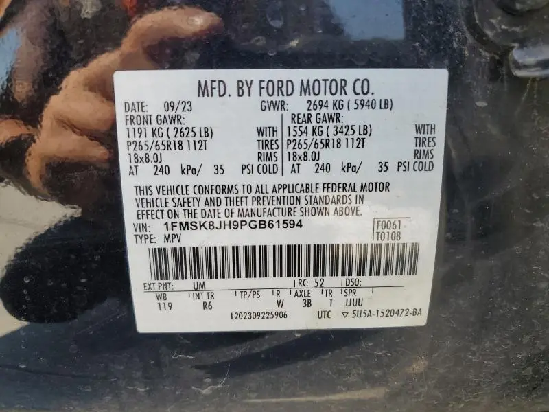 2023 FORD EXPLORER TIMBERLINE  