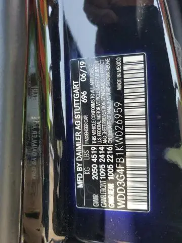 2019 MERCEDES-BENZ A 220 4MATIC  