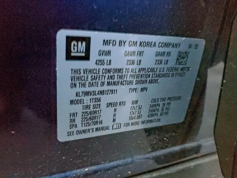 2022 CHEVROLET TRAILBLAZER ACTIV  