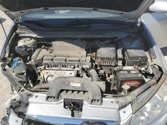 2010 HYUNDAI ELANTRA BLUE