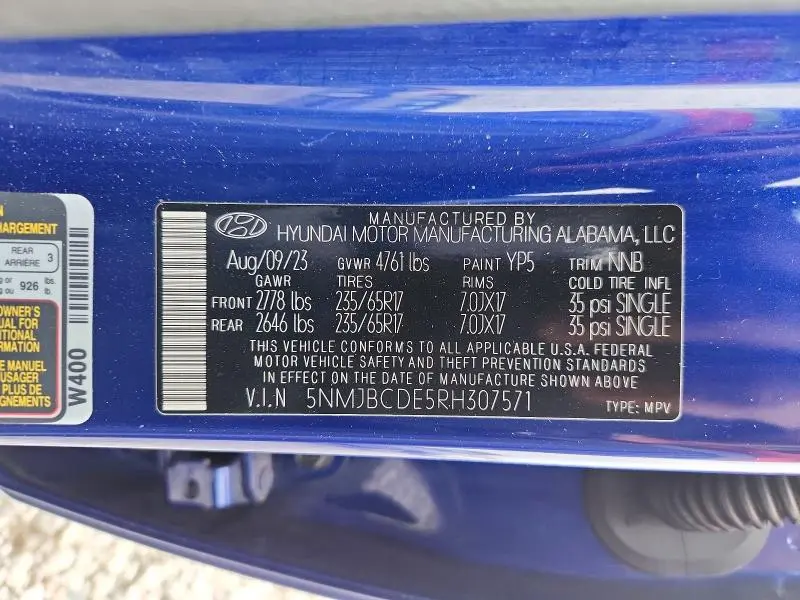 2024 HYUNDAI TUCSON SEL  