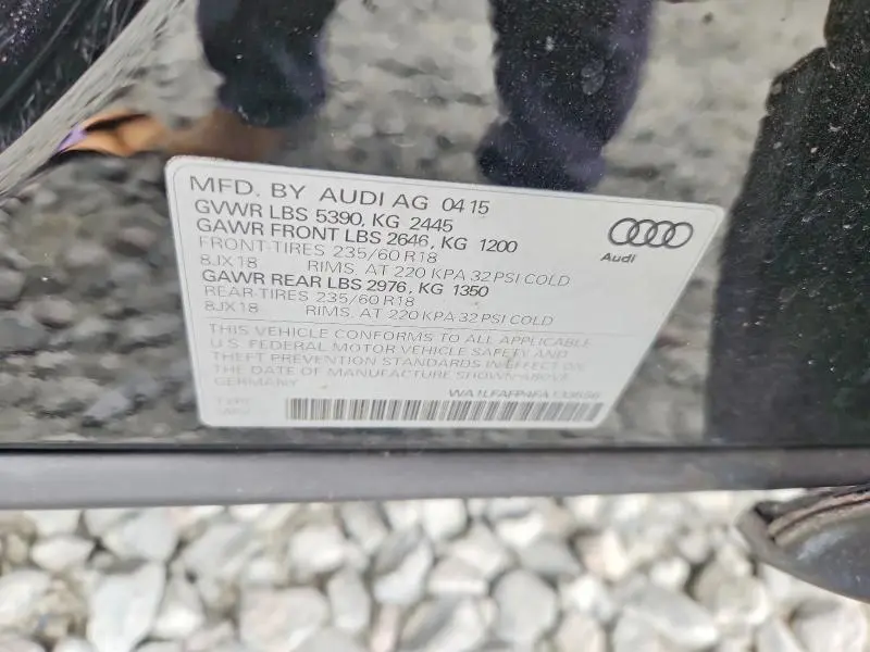 2015 AUDI Q5 PREMIUM PLUS  