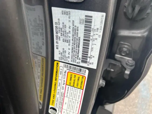 2021 FORD BRONCO SPORT   