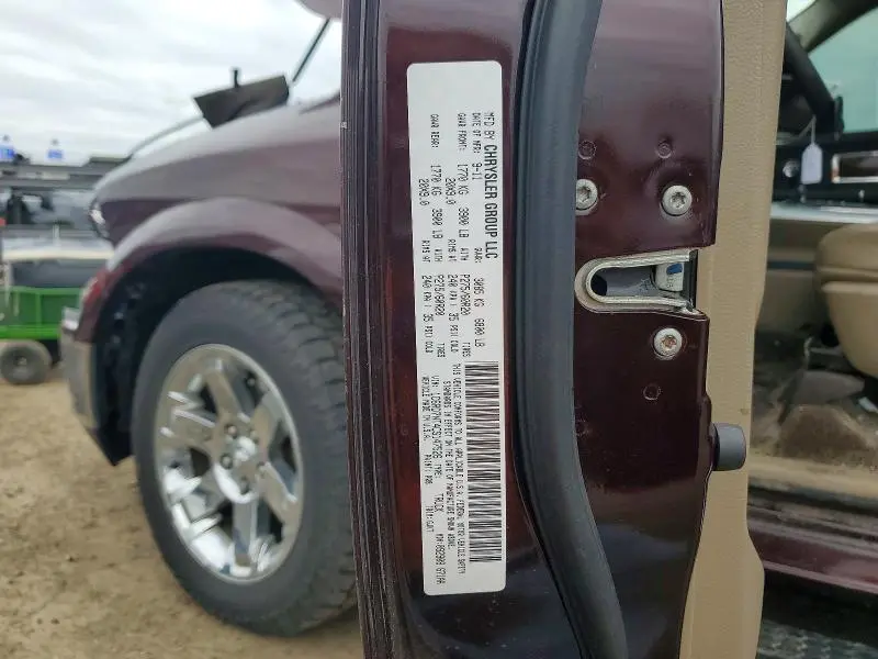 2012 DODGE RAM 1500 LARAMIE  