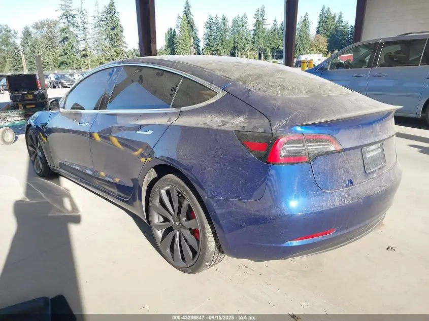2020 TESLA MODEL 3 PERFORMANCE DUAL MOTOR ALL-WHEEL DRIVE
