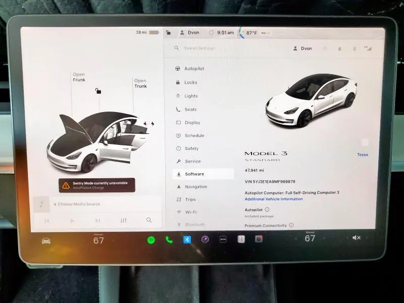 2021 TESLA MODEL 3   