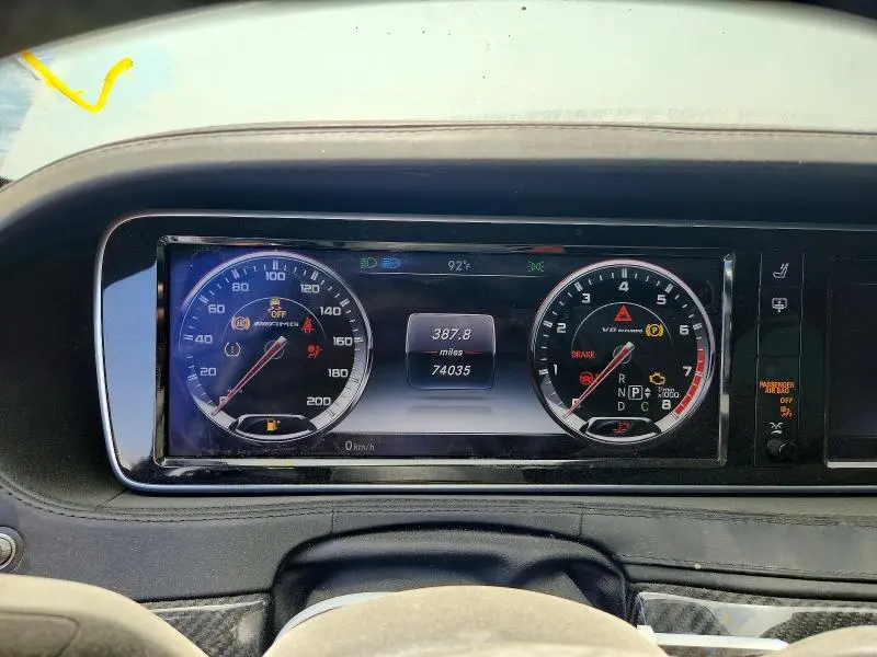 2015 MERCEDES-BENZ S 63 AMG  