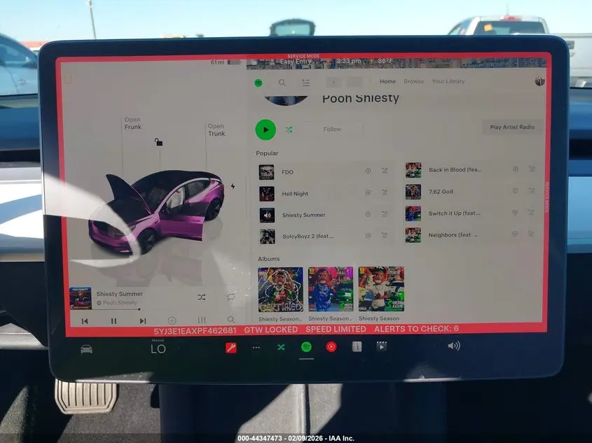 2023 TESLA MODEL 3 REAR-WHEEL DRIVE