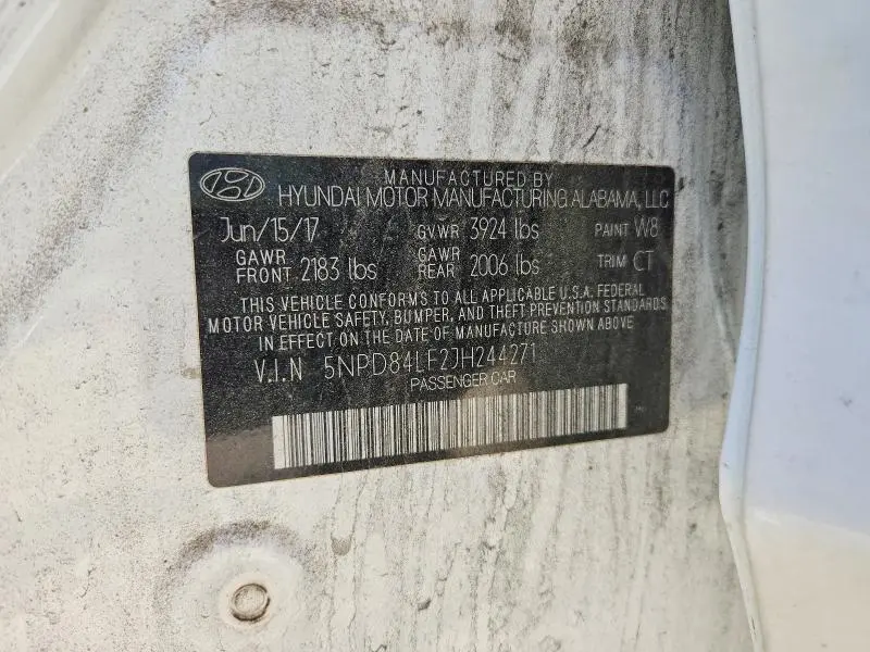 2018 HYUNDAI ELANTRA VALUE EDITION  