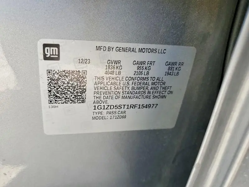 2024 CHEVROLET MALIBU LT  