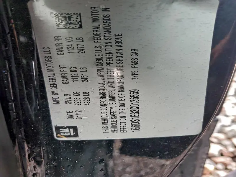 2012 CADILLAC CTS PREMIUM COLLECTION  