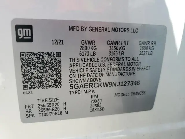 2022 BUICK ENCLAVE PREMIUM  