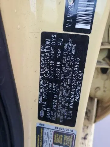 2016 KIA RIO LX