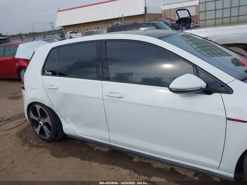 2016 VOLKSWAGEN GOLF GTI AUTOBAHN W/PERFORMANCE PACKAGE 4-DOOR