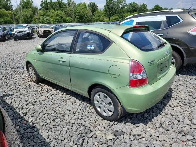 2010 HYUNDAI ACCENT BLUE  