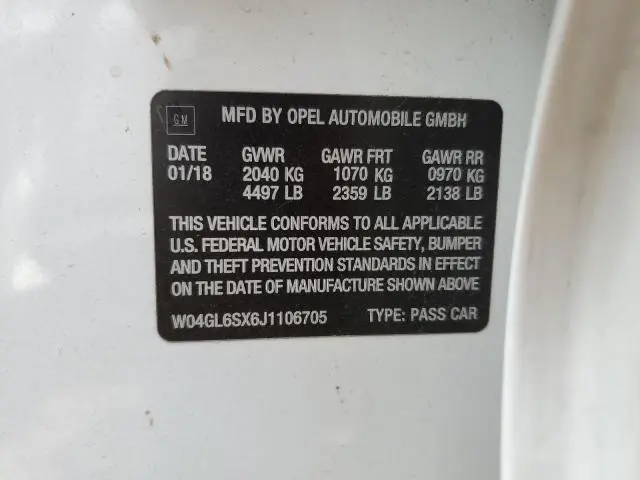 2018 BUICK REGAL PREFERRED  