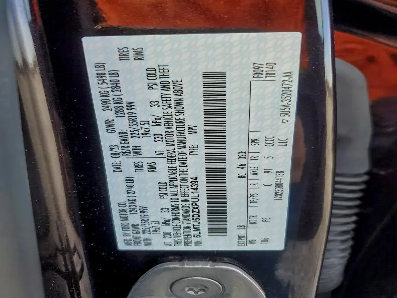 2023 LINCOLN CORSAIR GRAND TOURING  