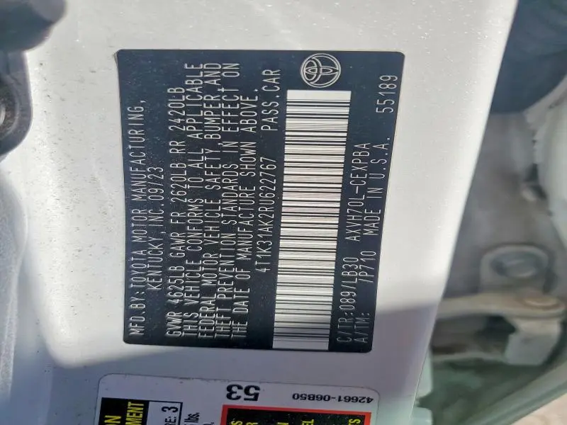 2024 TOYOTA CAMRY XSE  