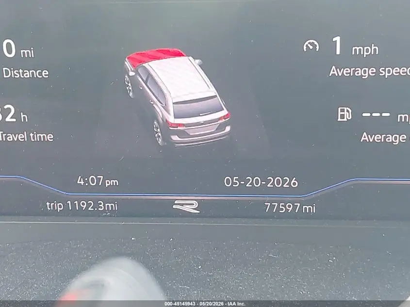 2022 VOLKSWAGEN ATLAS 3.6L V6 SEL PREMIUM R-LINE