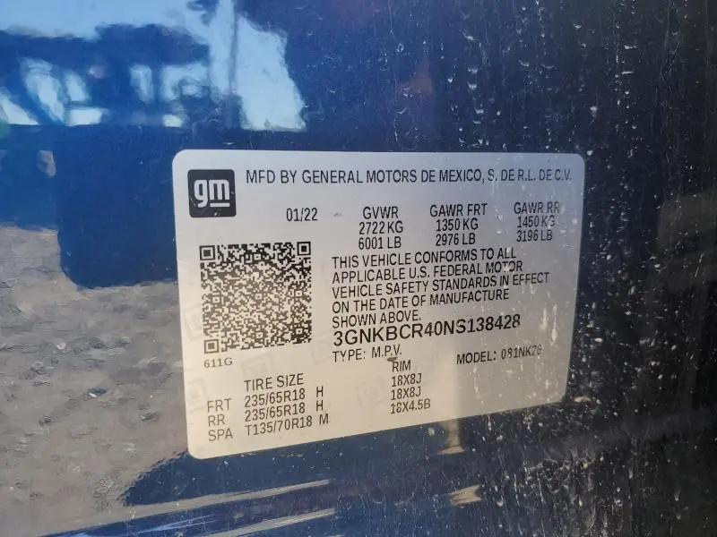 2022 CHEVROLET BLAZER 2LT  