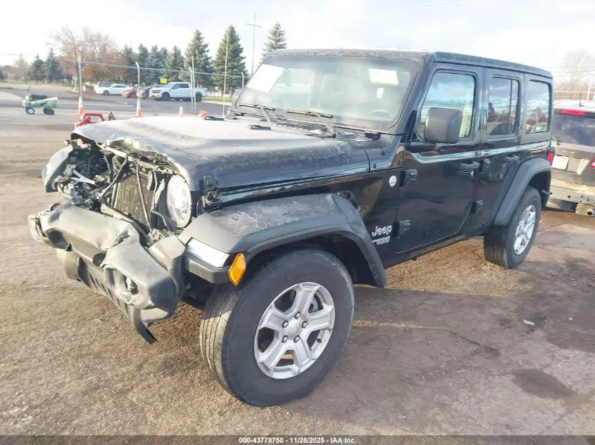 2020 JEEP WRANGLER UNLIMITED SPORT S 4X4