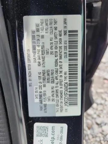 2015 MAZDA CX-5 GT  