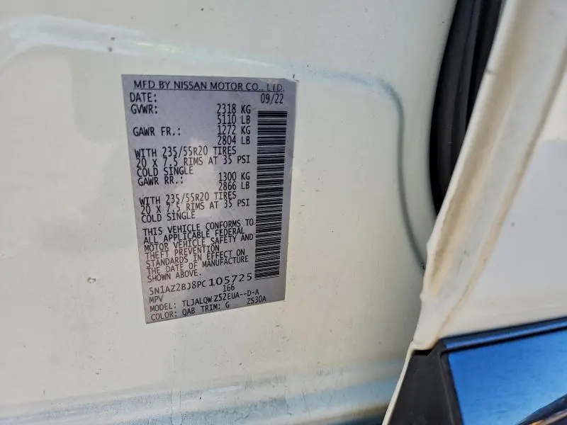 2023 NISSAN MURANO SV  