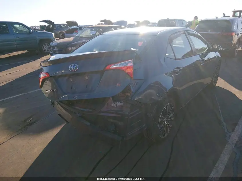 2016 TOYOTA COROLLA S PLUS