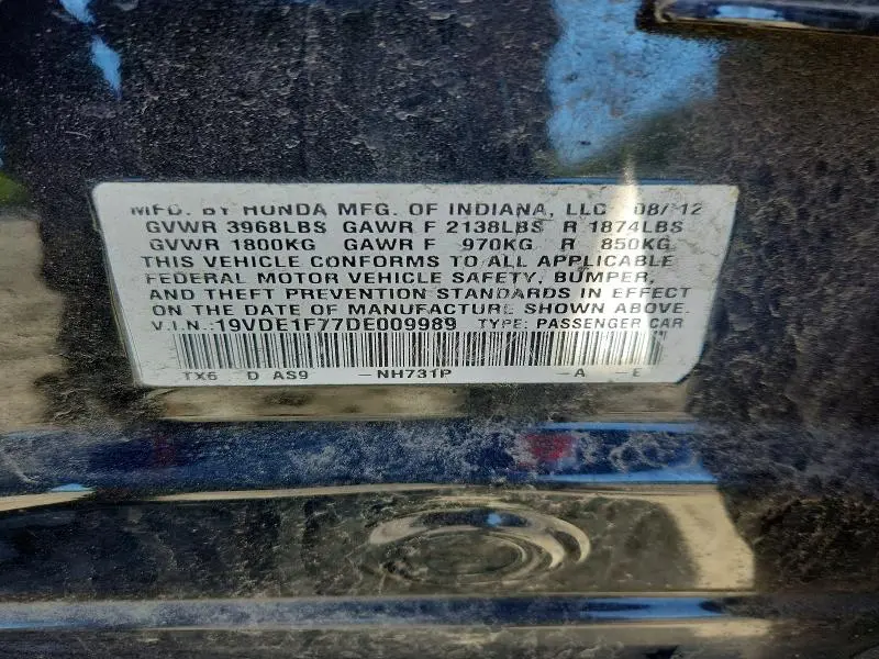 2013 ACURA ILX 20 TECH  