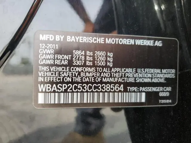 2012 BMW 535 XIGT  