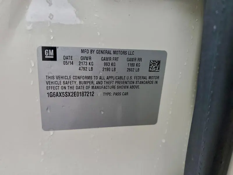 2014 CADILLAC CTS LUXURY COLLECTION  