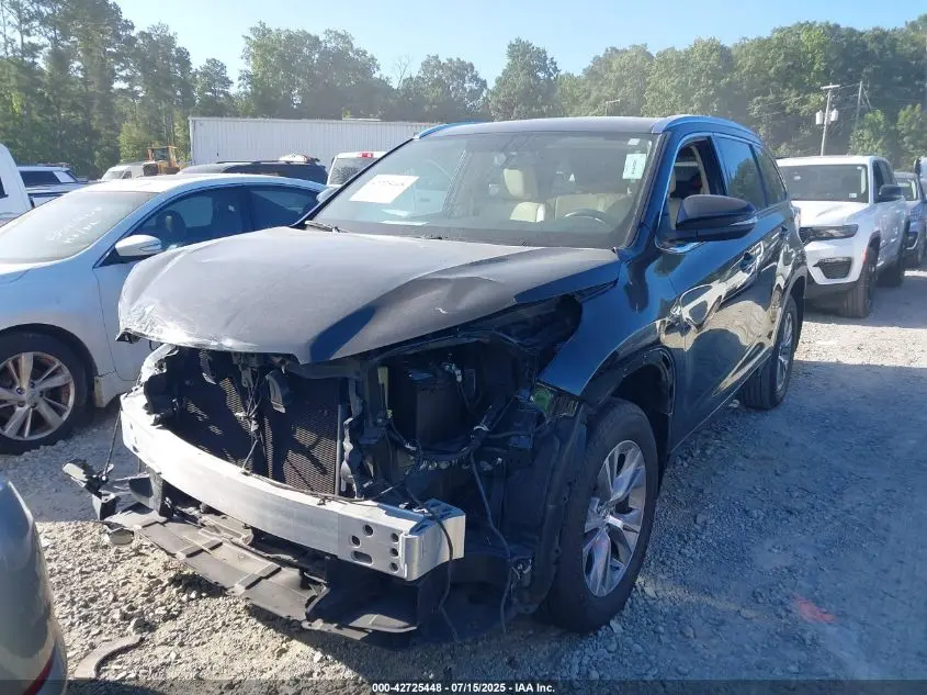 2014 TOYOTA HIGHLANDER XLE V6