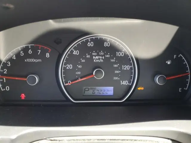 2010 HYUNDAI ELANTRA BLUE  