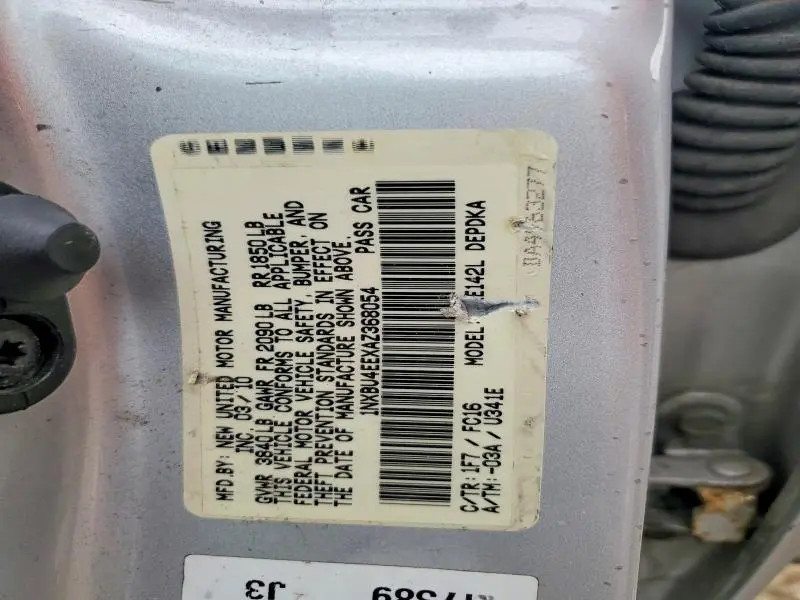2010 TOYOTA COROLLA LE  