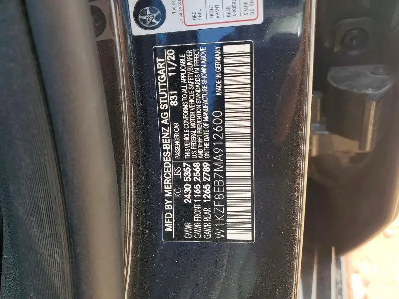 2021 MERCEDES-BENZ E 350 4MATIC  