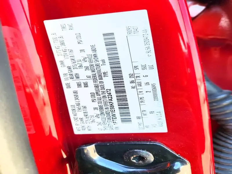 2019 FORD F150 SUPERCREW  