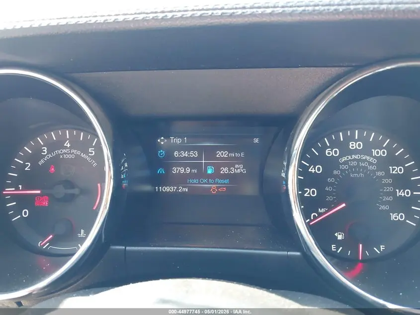 2015 FORD MUSTANG V6