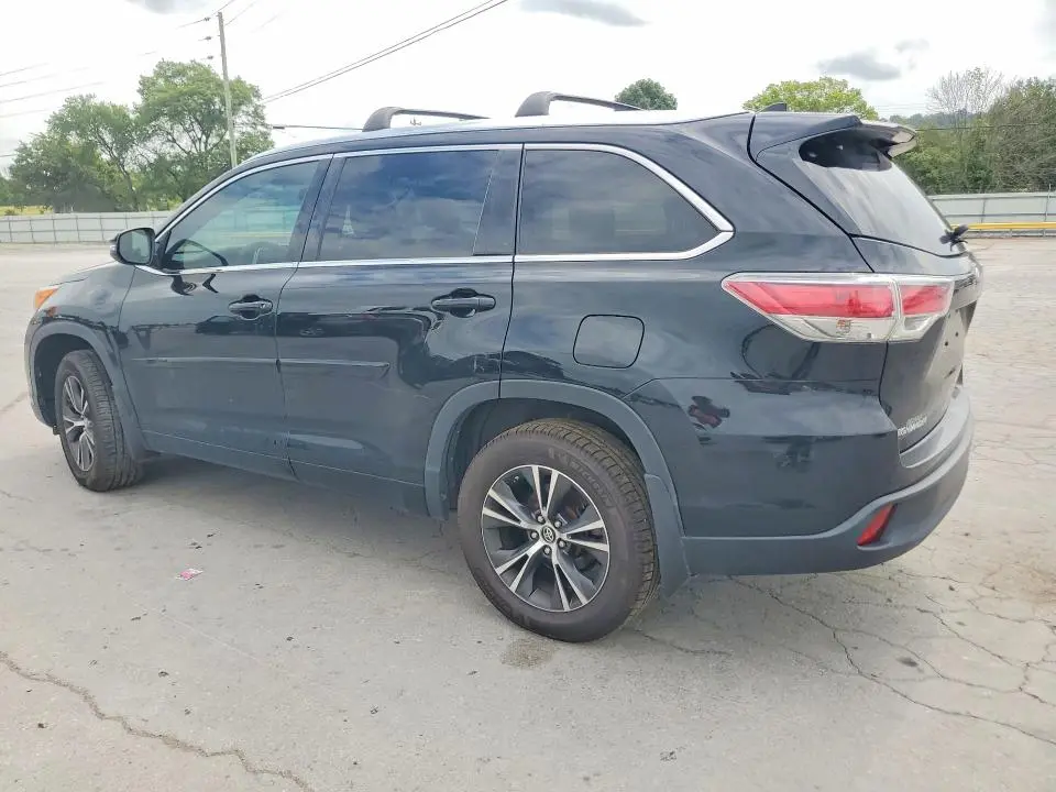 2016 TOYOTA HIGHLANDER XLE  