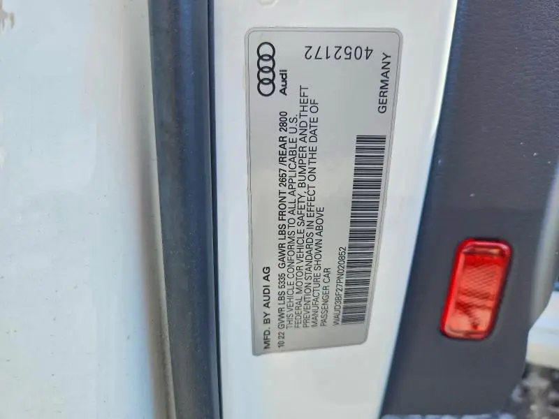 2023 AUDI A6 PREMIUM  