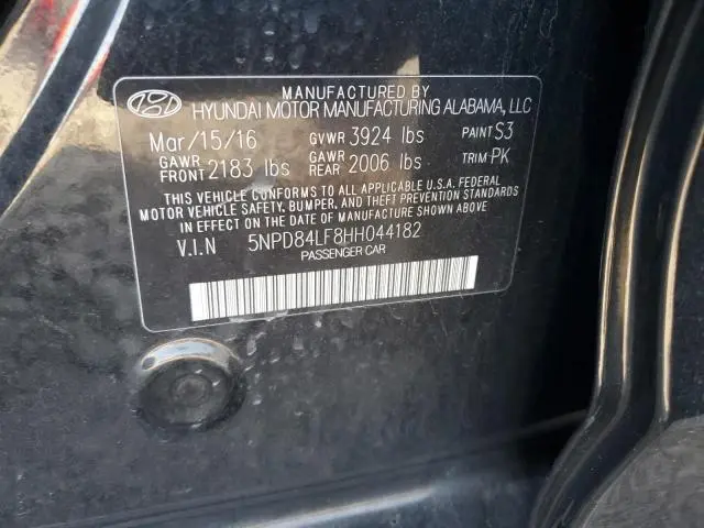 2017 HYUNDAI ELANTRA SE  