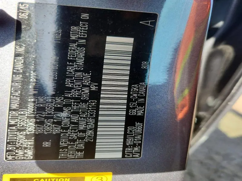 2015 LEXUS RX 350 BASE  