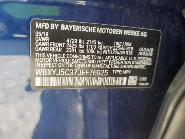 2018 BMW X2 XDRIVE28I  